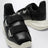 Temple Burrito Geth Sneakers in black leather