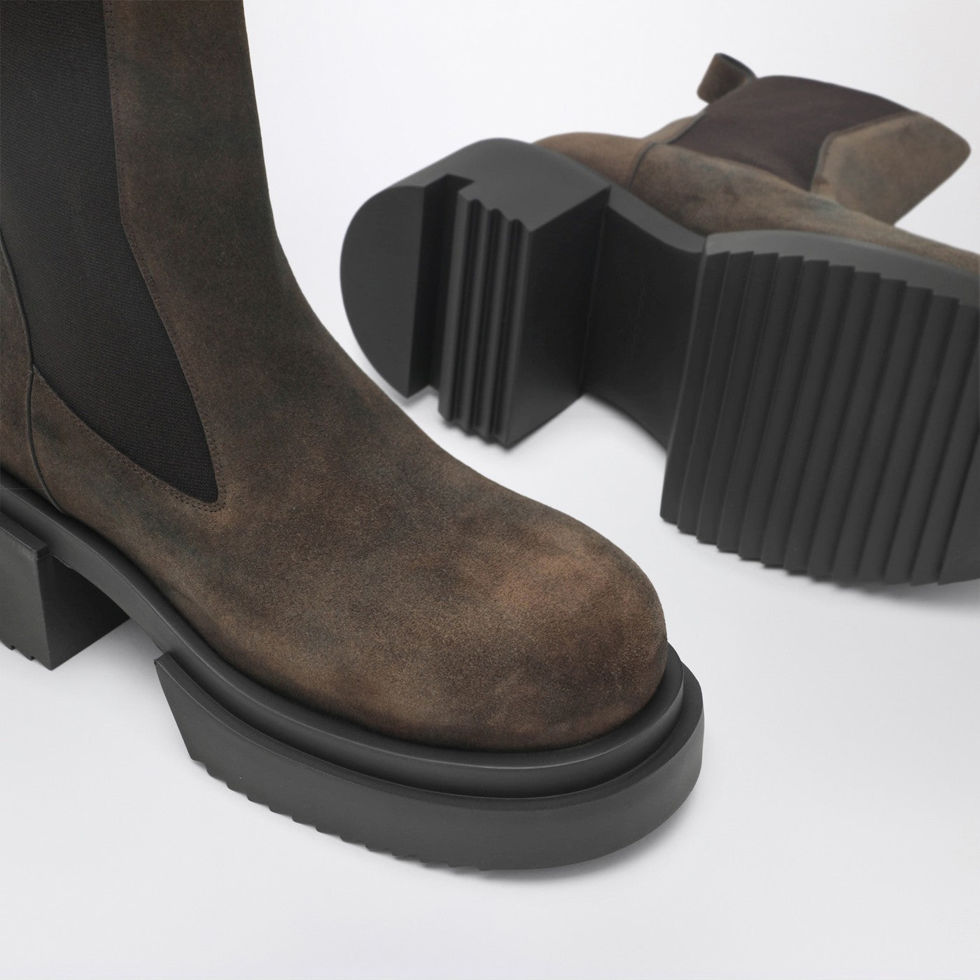 Bottes Beatle Bogun marron en daim