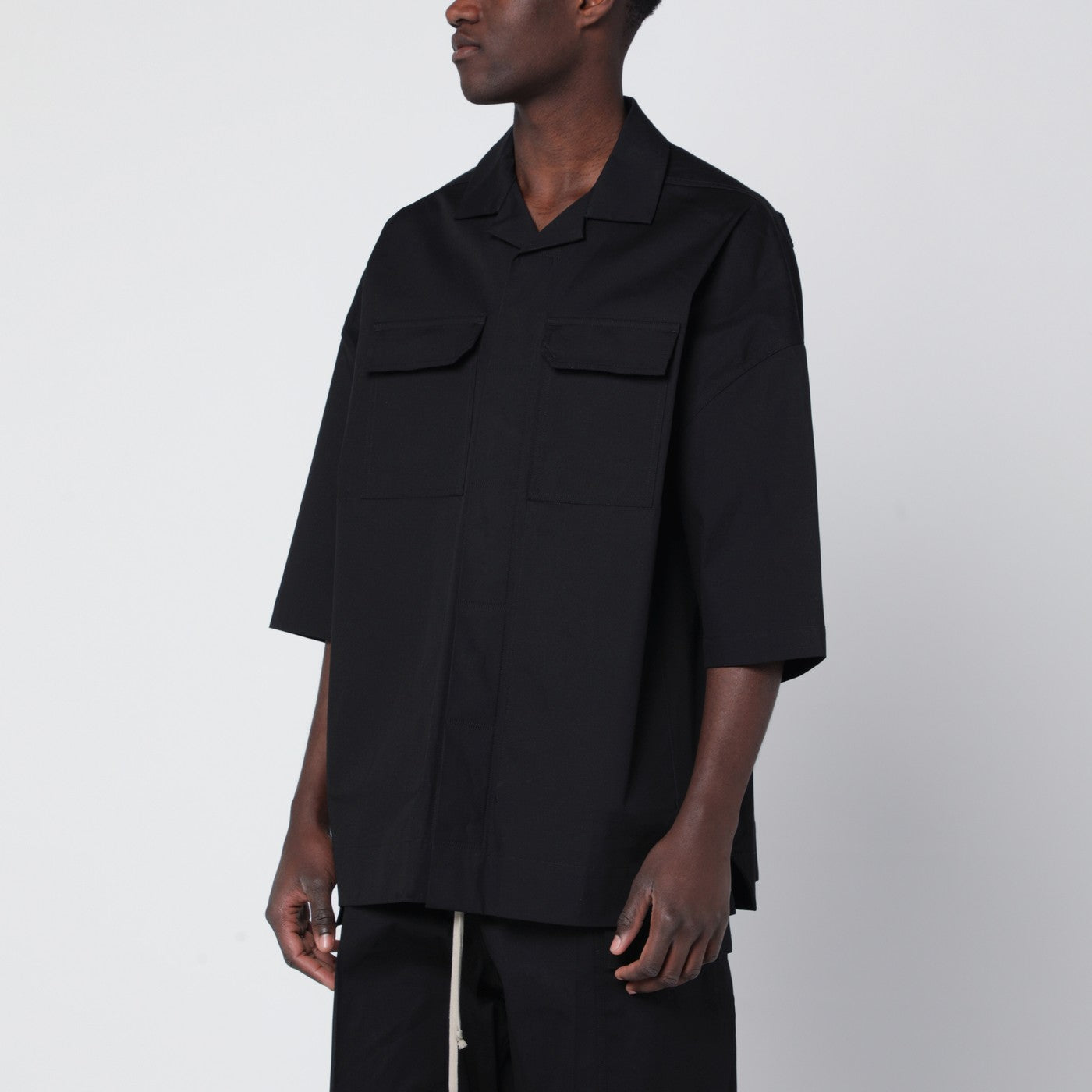 Black shirt with pockets