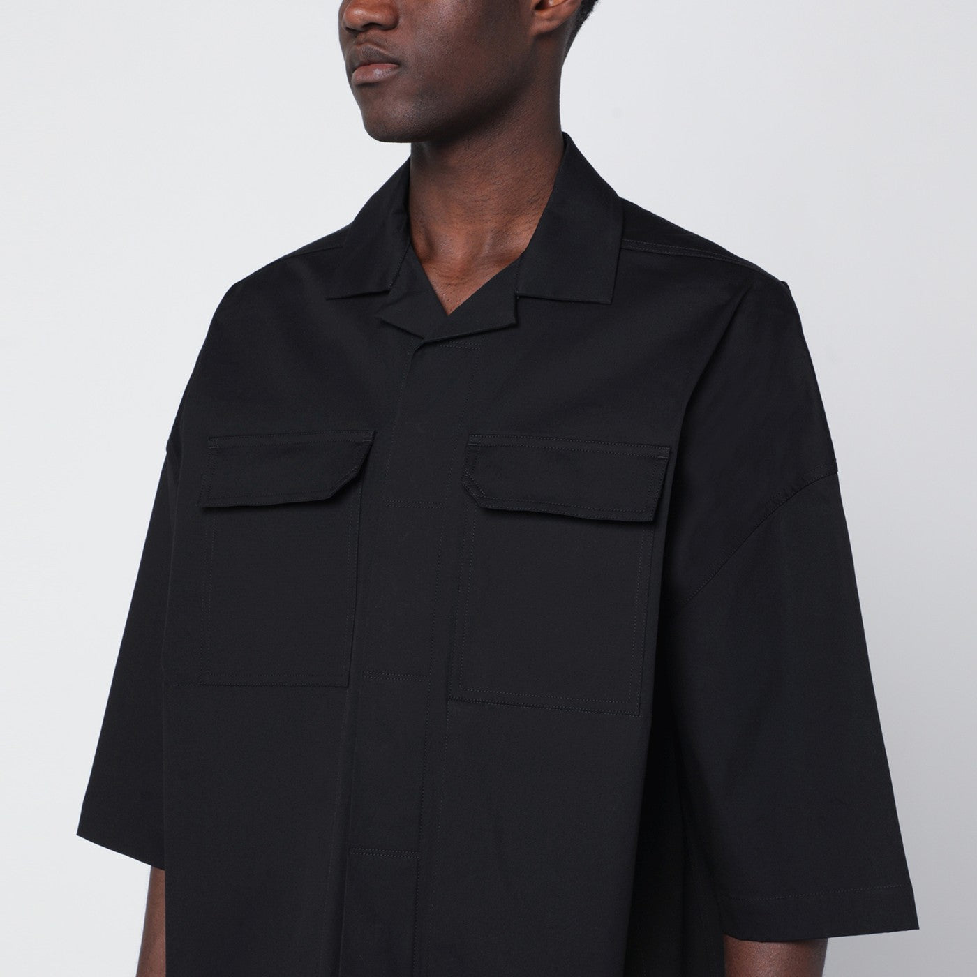 Black shirt with pockets