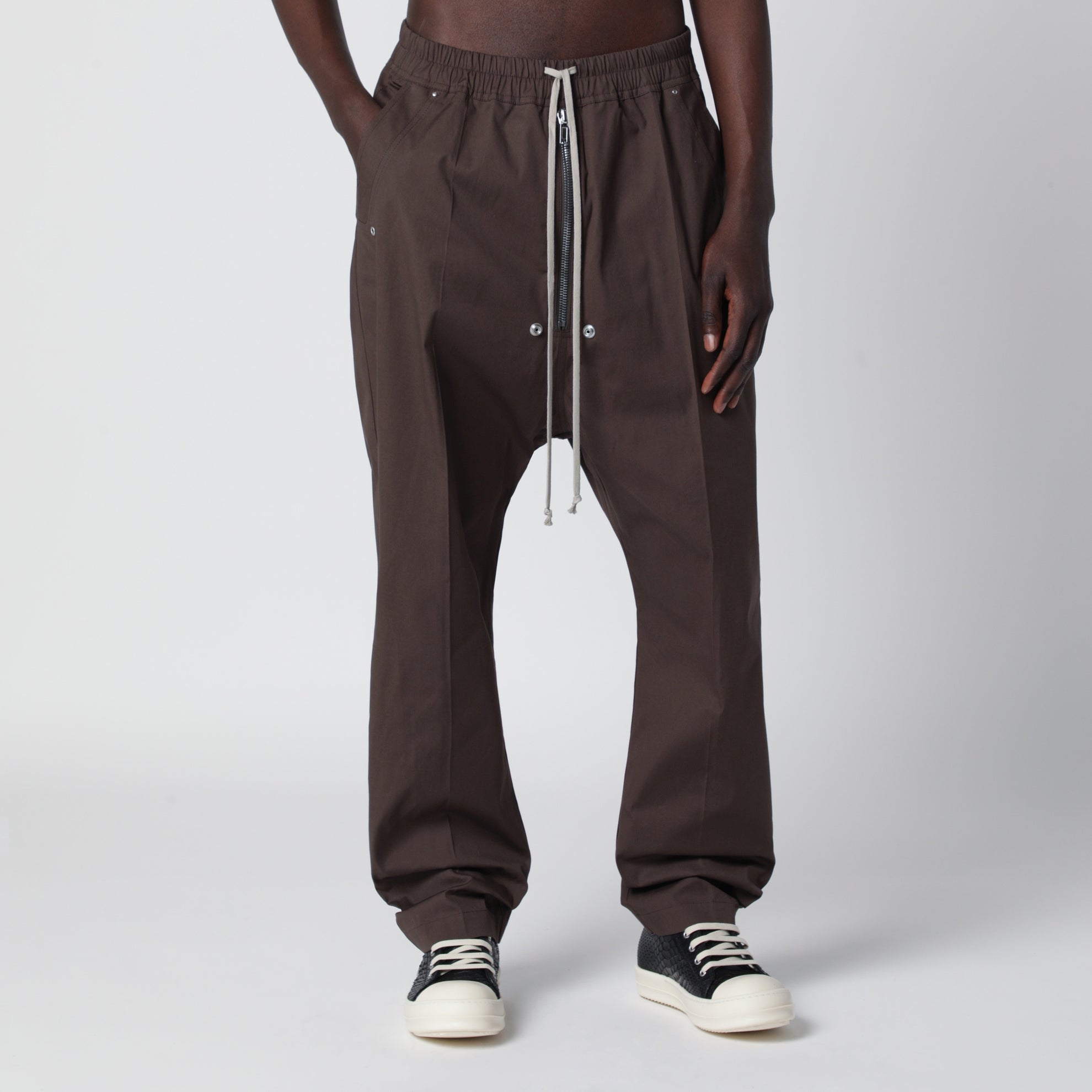Mud-coloured Bela trousers