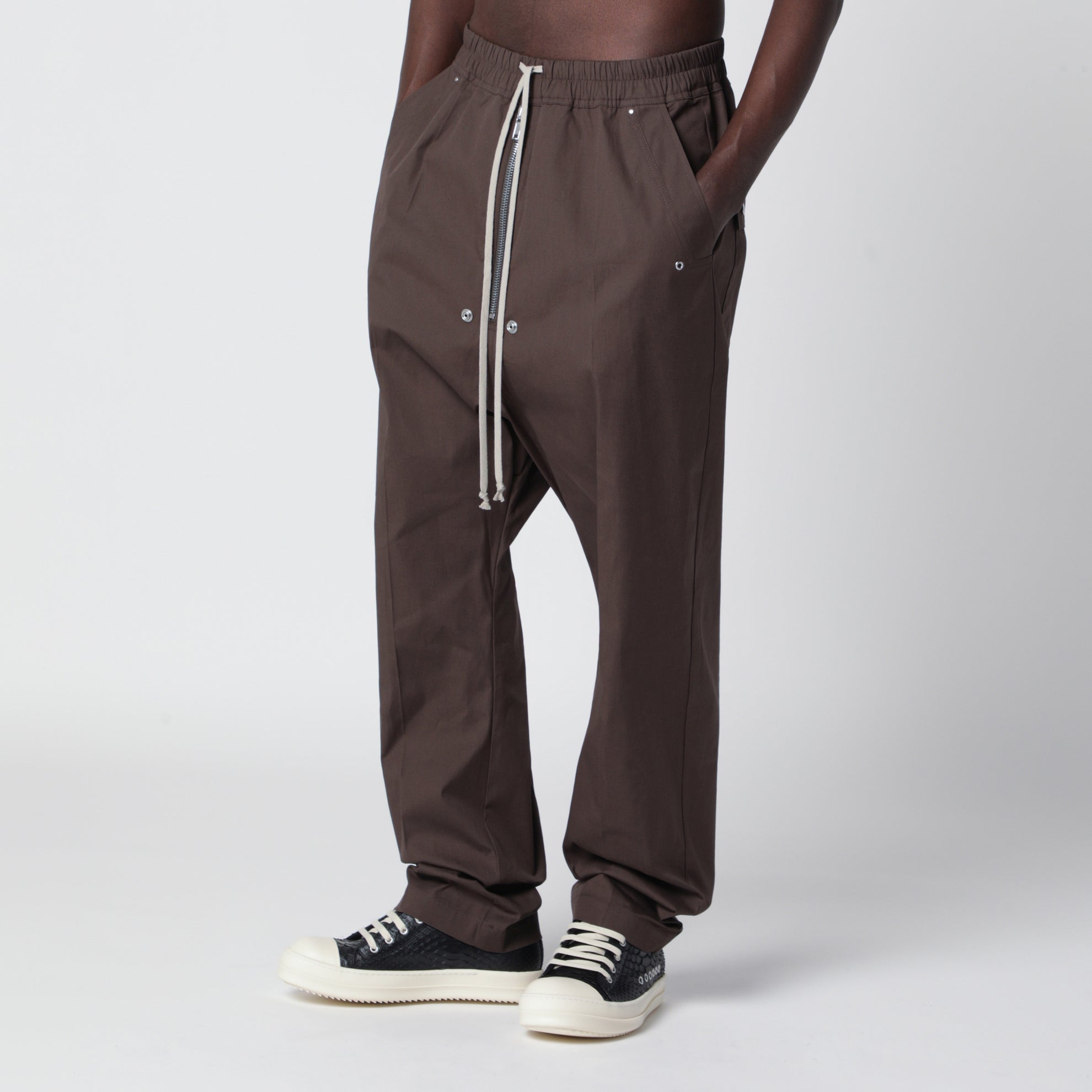 Mud-coloured Bela trousers