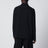 Zip-up wool shirt jacket
