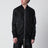 Schwarze Lederjacke mit Reißverschluss