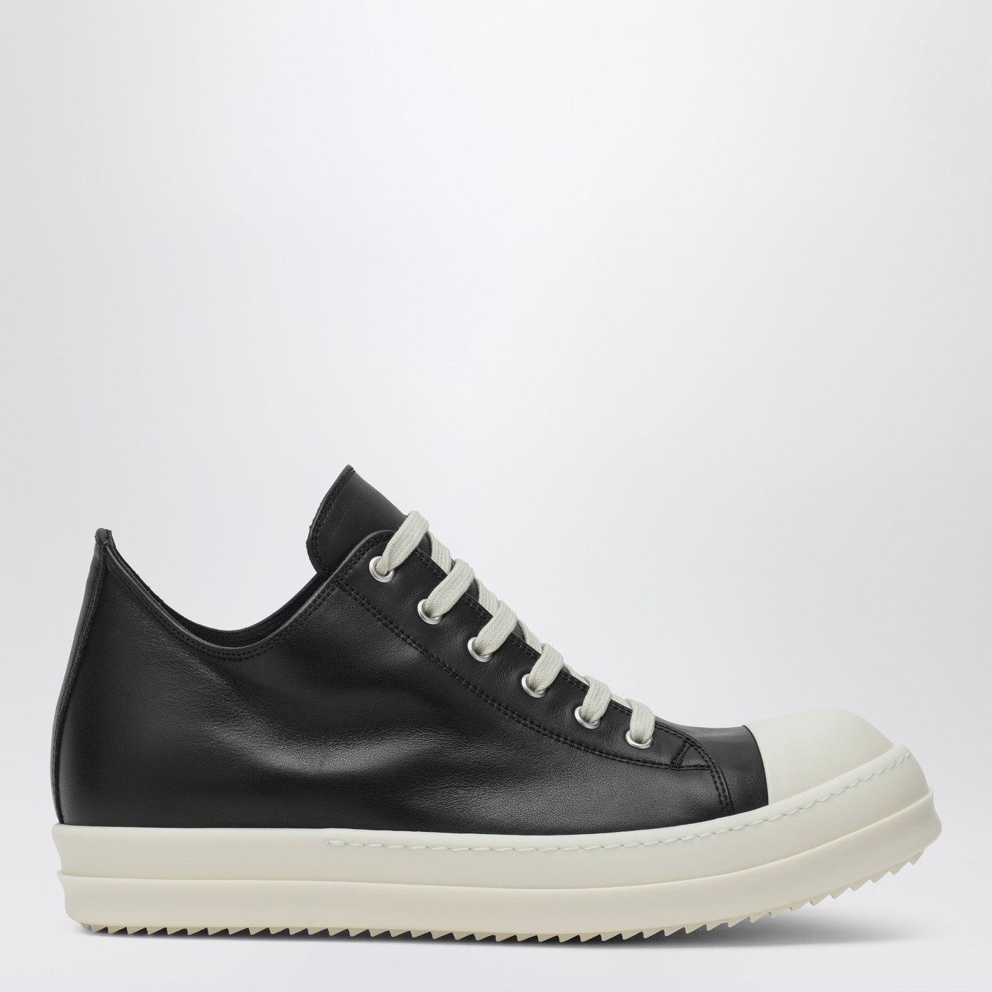 Sneakers Concordians en cuir noir/blanc