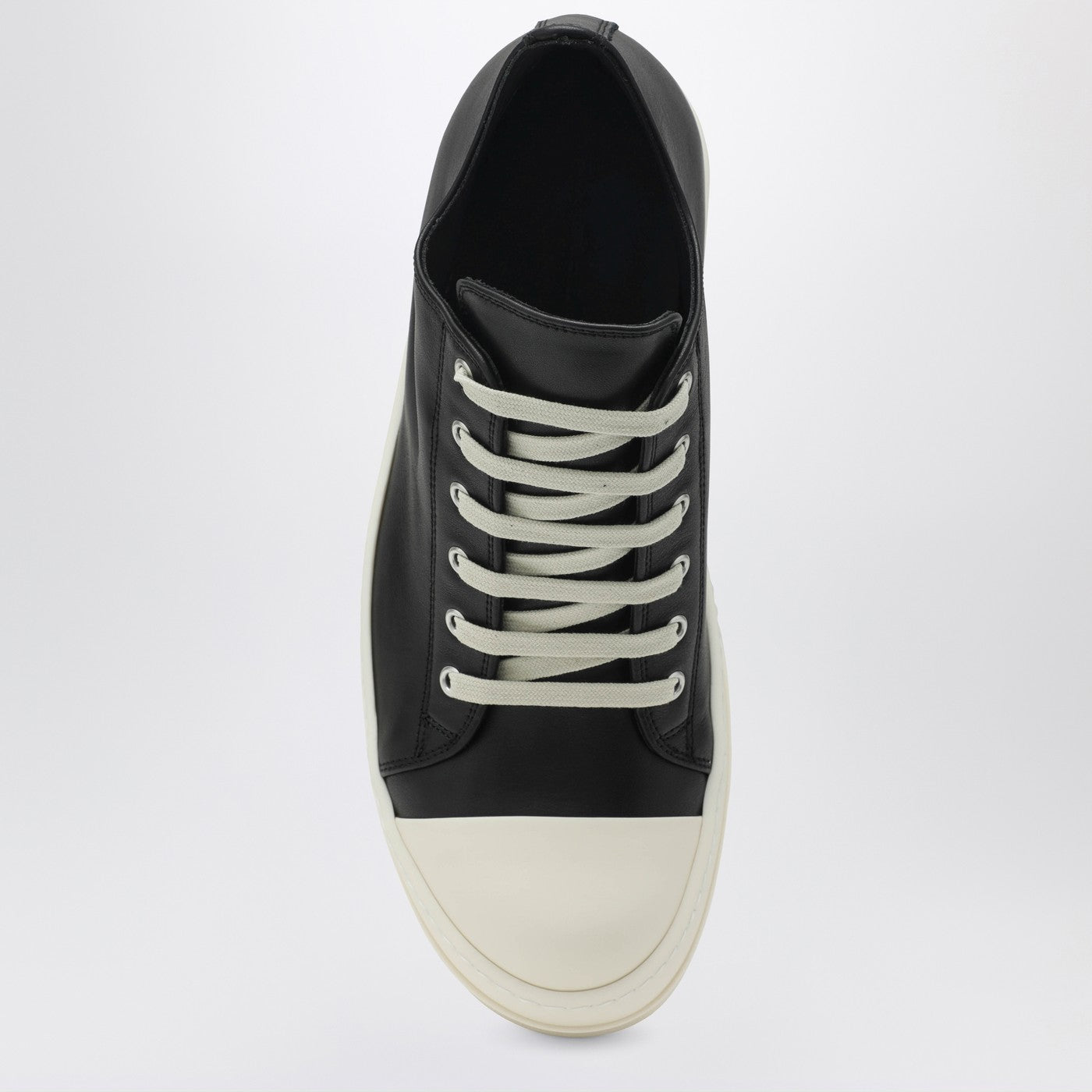 Sneakers Concordians en cuir noir/blanc