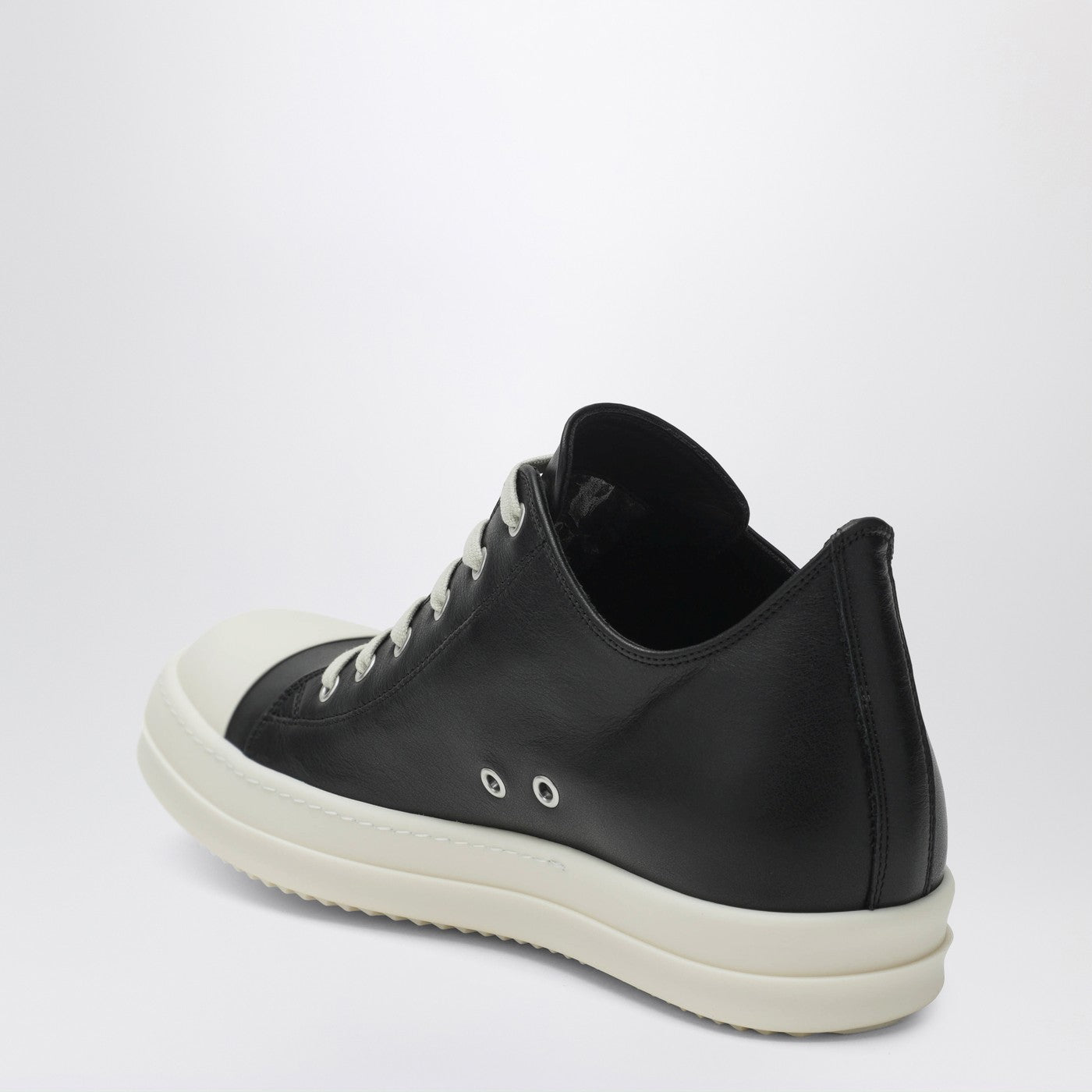 Sneakers Concordians en cuir noir/blanc