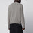 Pull en mélange de cachemire gris poudré