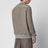 Pearl grey Heizer Flight jacket in leather