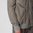 Pearl grey Heizer Flight jacket in leather