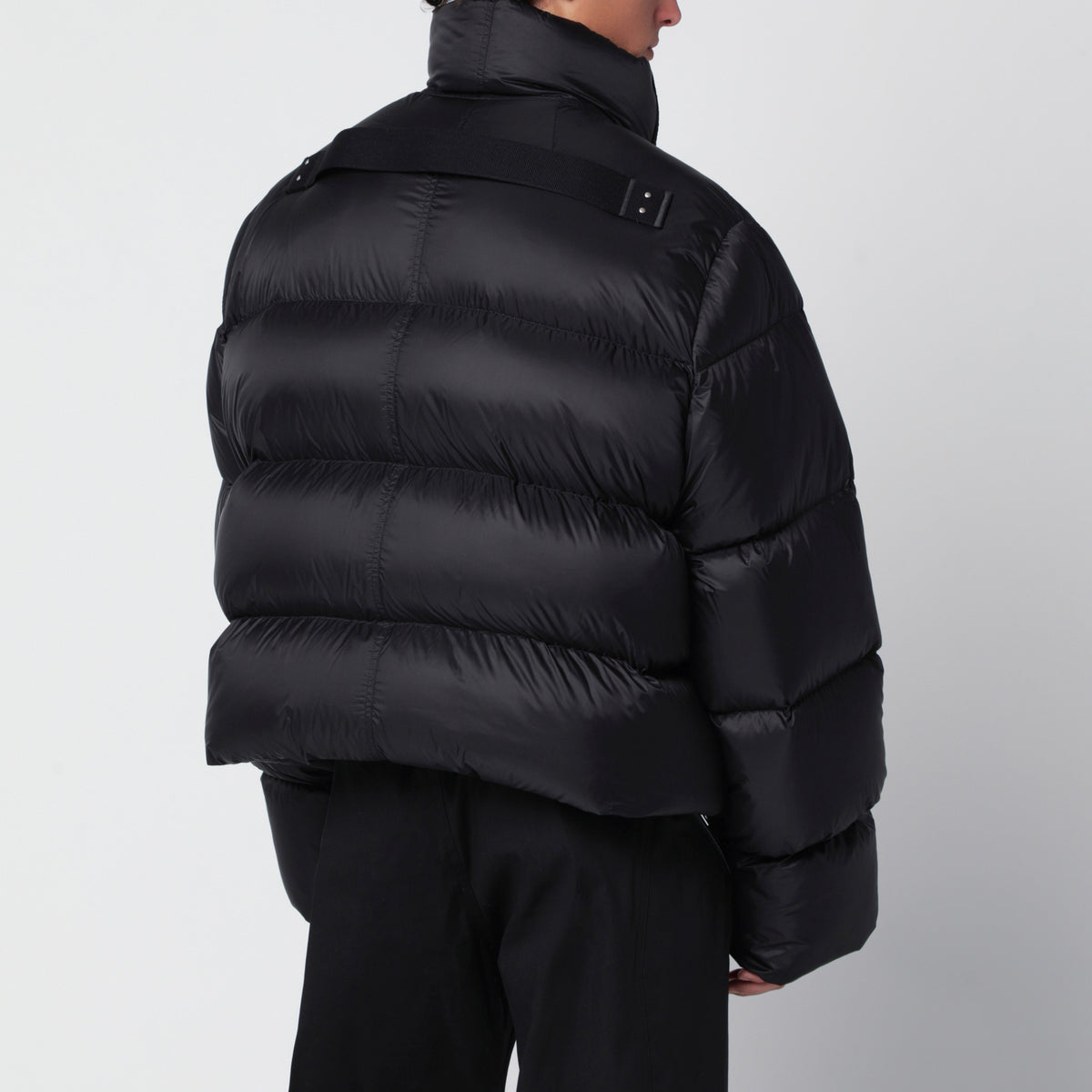 Giacca Turtle nera in nylon