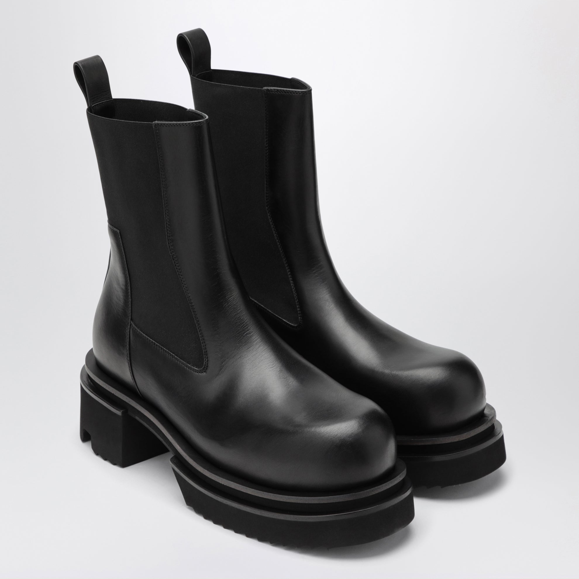 Black Bogun leather boots