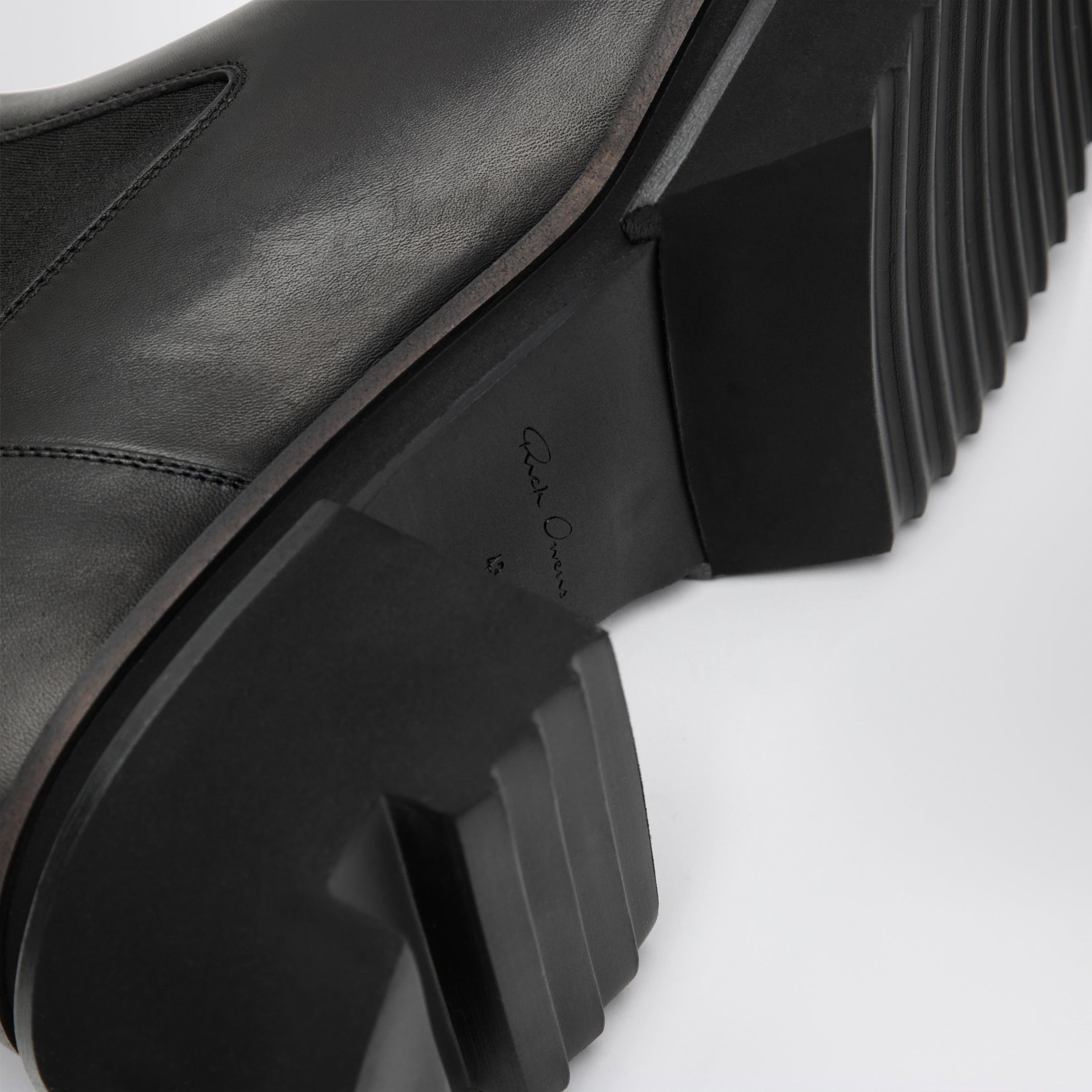 Black Bogun leather boots