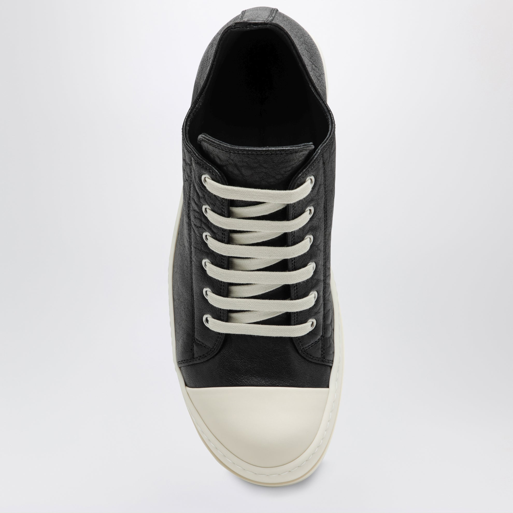 Sneakers Low Sneaks en cuir de veau noir