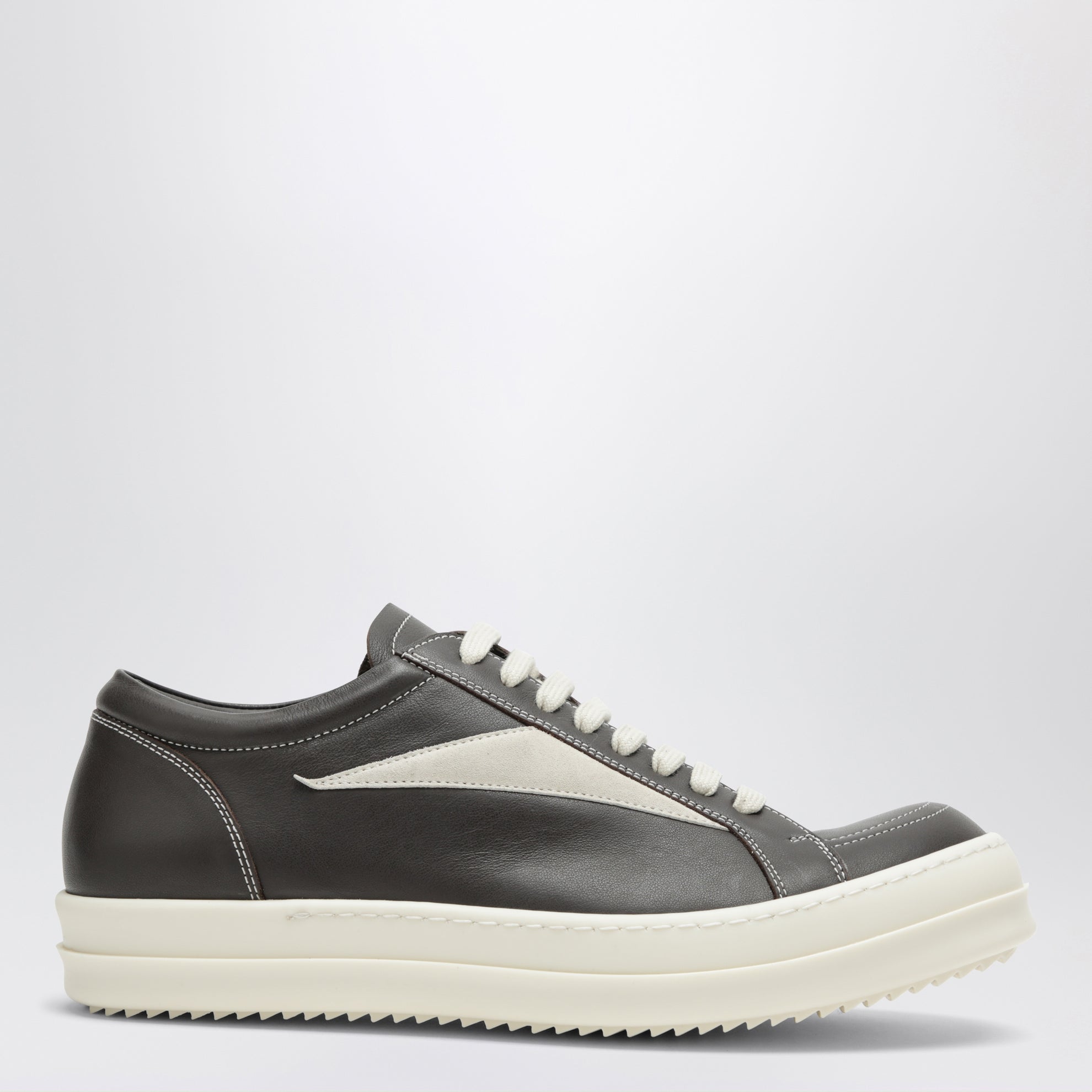 Sneakers Vintage gris poussière/blanc lait