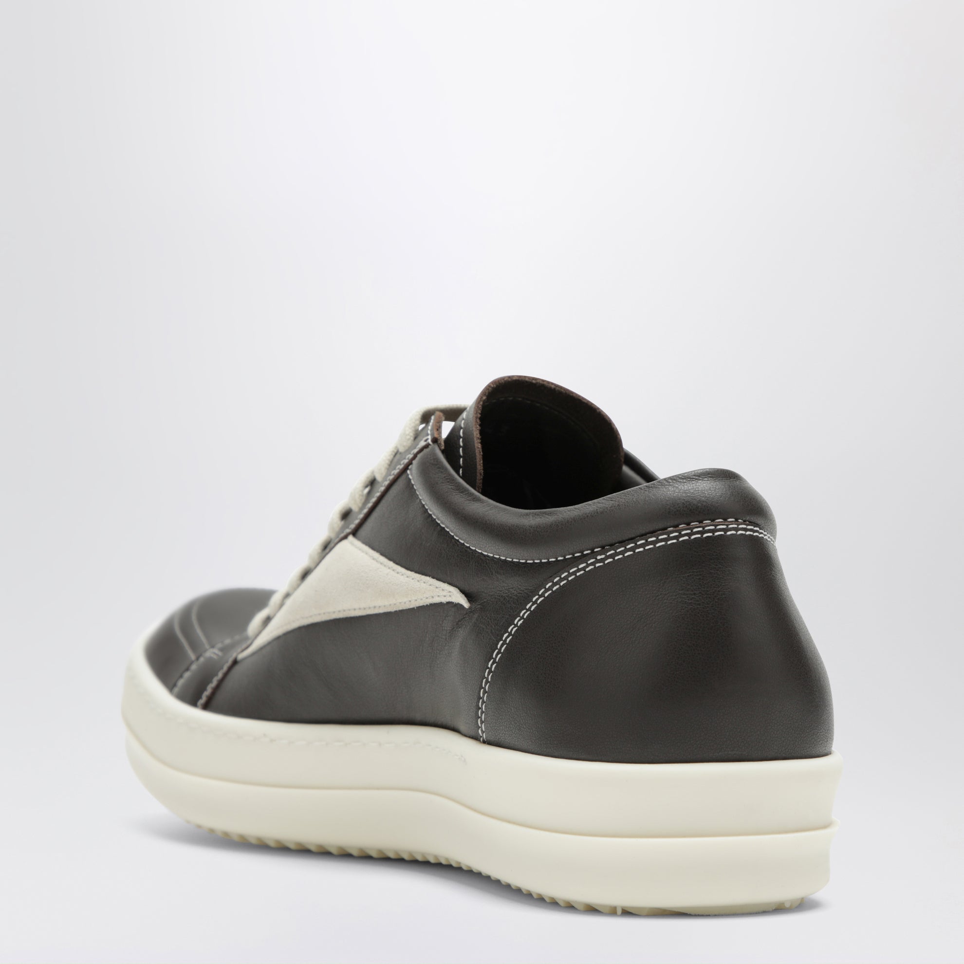 Sneakers Vintage gris poussière/blanc lait