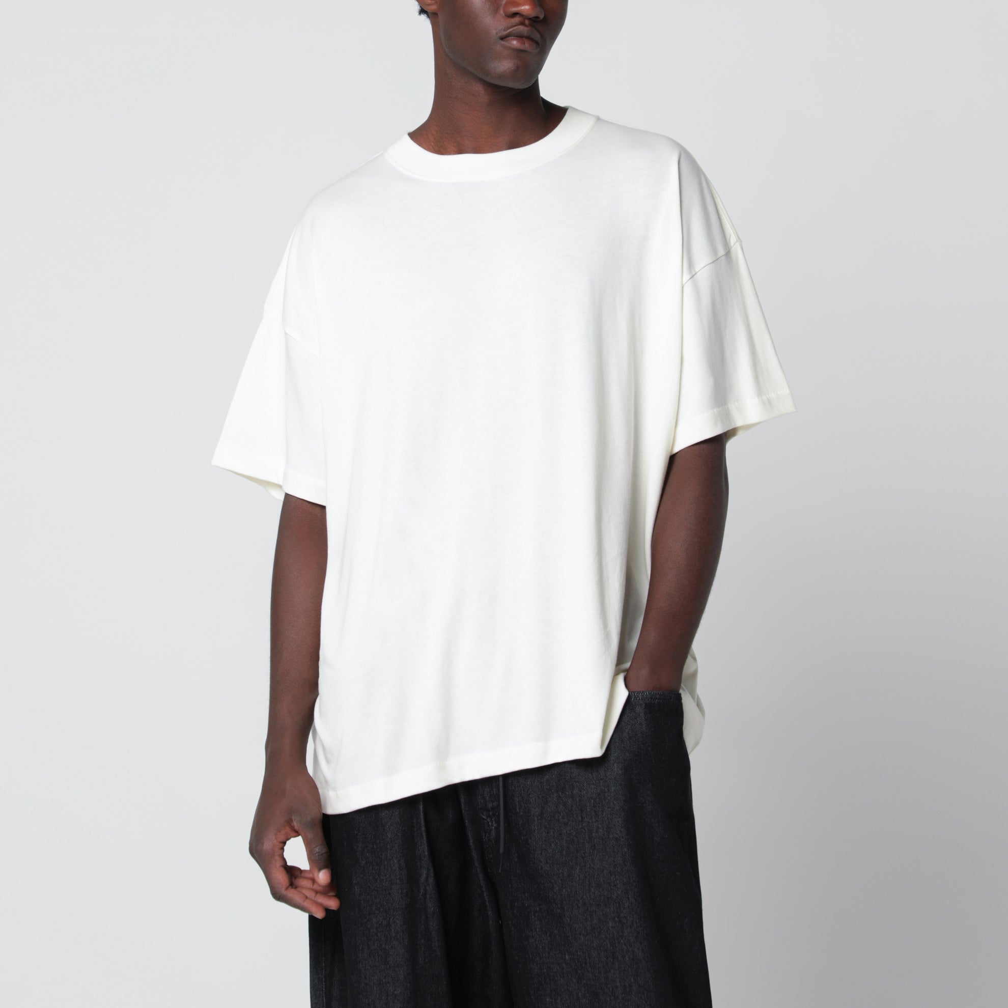 Ivory Essentials T-shirt in tri-blend jersey