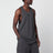 Essential iron grey cotton tank top