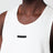 Essential ivory cotton tank top