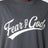 T-shirt Merch en coton gris fer