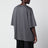 T-shirt moderne en coton gris fer