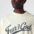 Merch Long Sleeve T-Shirt in Chalk Cotton