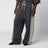 Grey Paneled Lounge Pant cotton jogging trousers