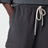 Iron Grey cargo jogging trousers in cotton fleece