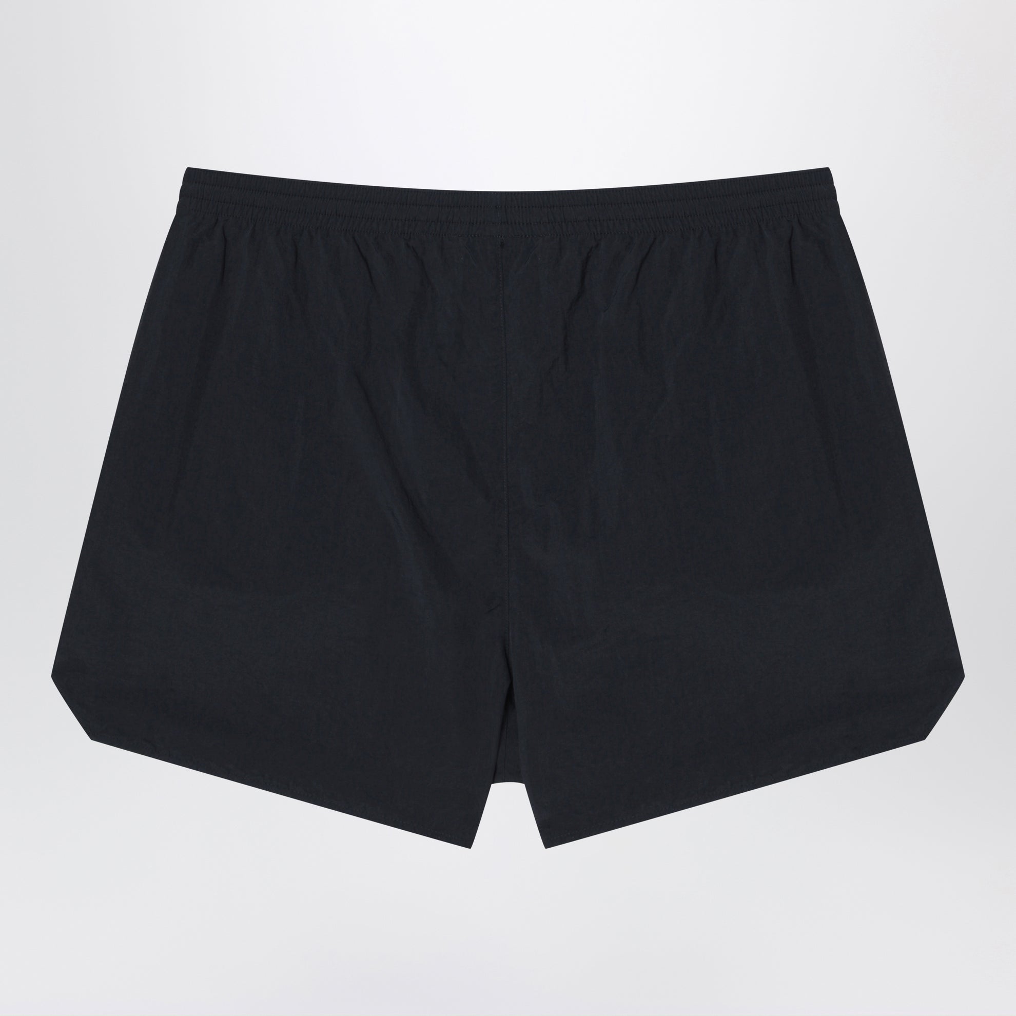 Schwarze Badeshorts aus Nylon