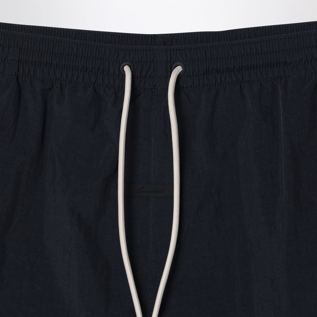 Schwarze Badeshorts aus Nylon