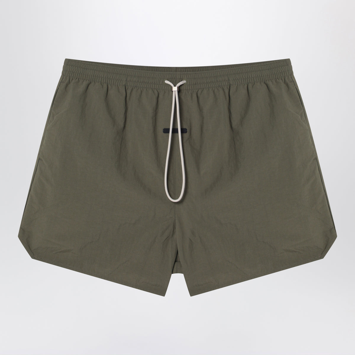 Pantaloncini da bagno verde muschio in nylon