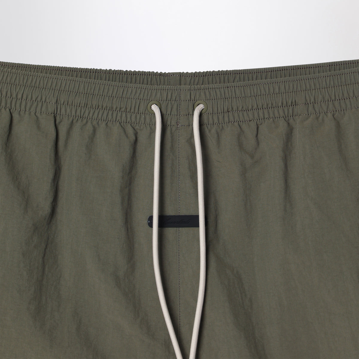 Pantaloncini da bagno verde muschio in nylon