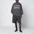 T-shirt a maniche lunghe Merch grigia in cotone
