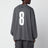 Grey Merch long-sleeved cotton T-shirt