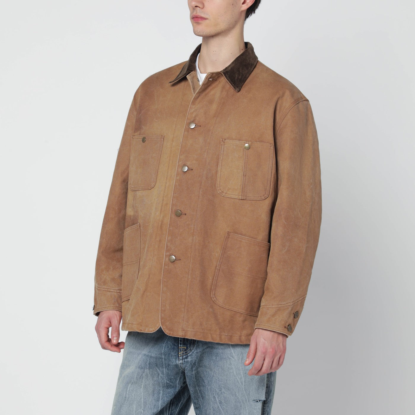 Brown cotton jacket