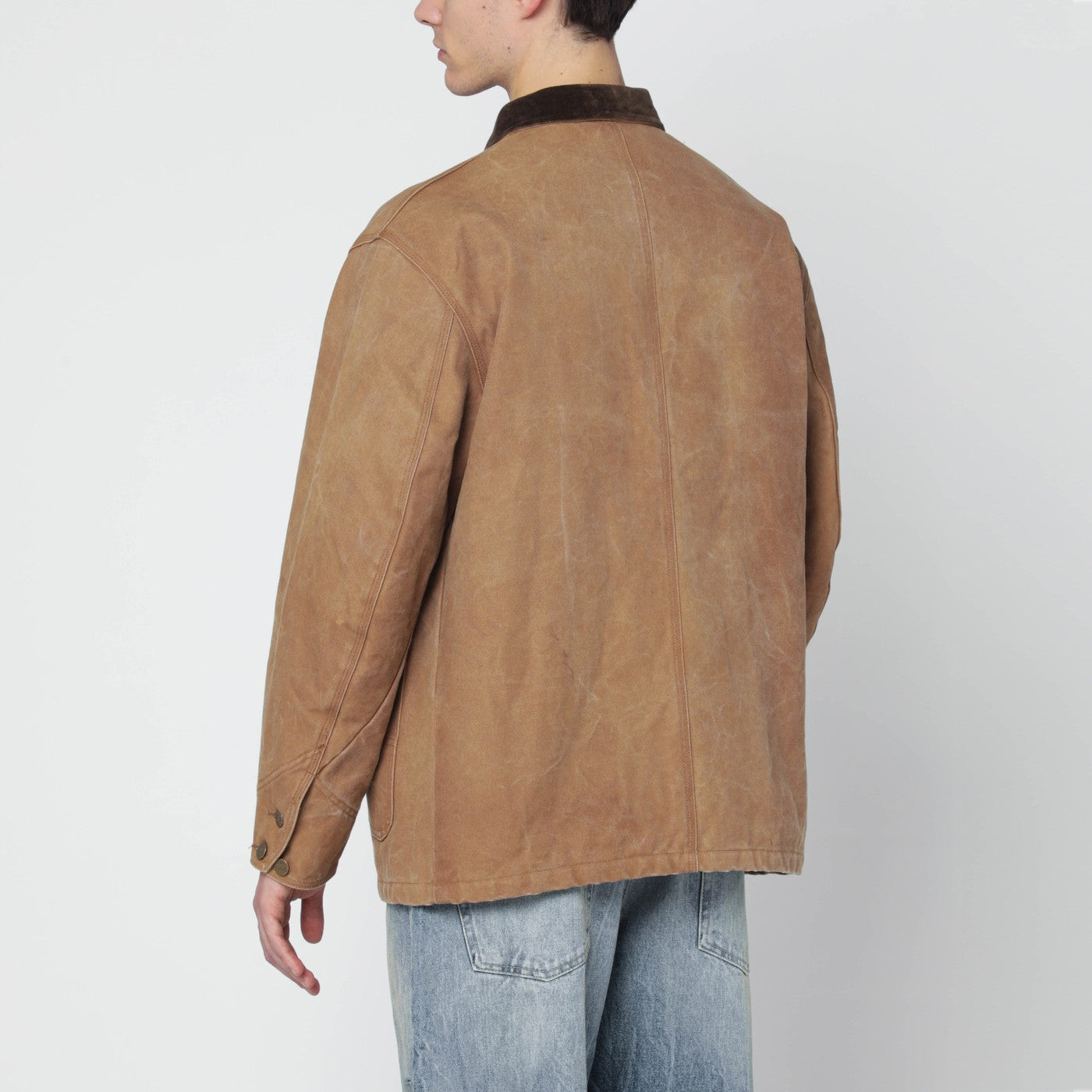 Brown cotton jacket
