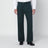 Green cotton-blend trousers