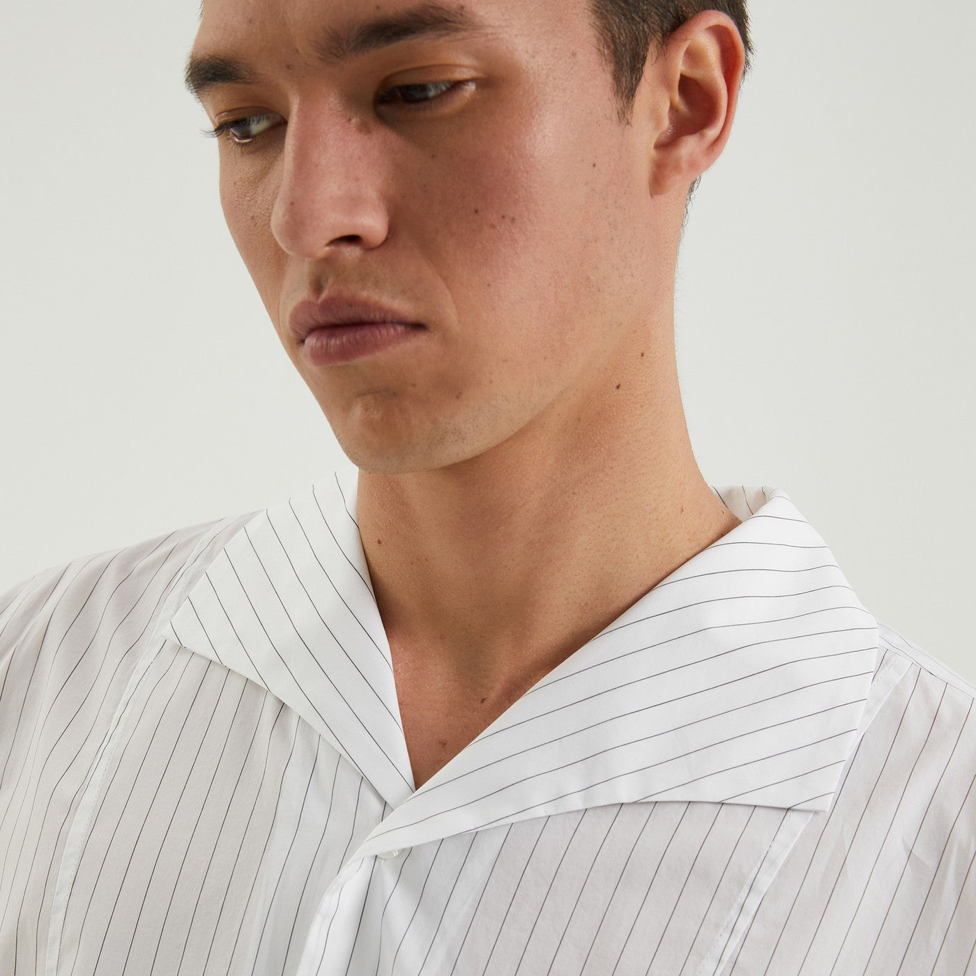 White striped l/s shirt