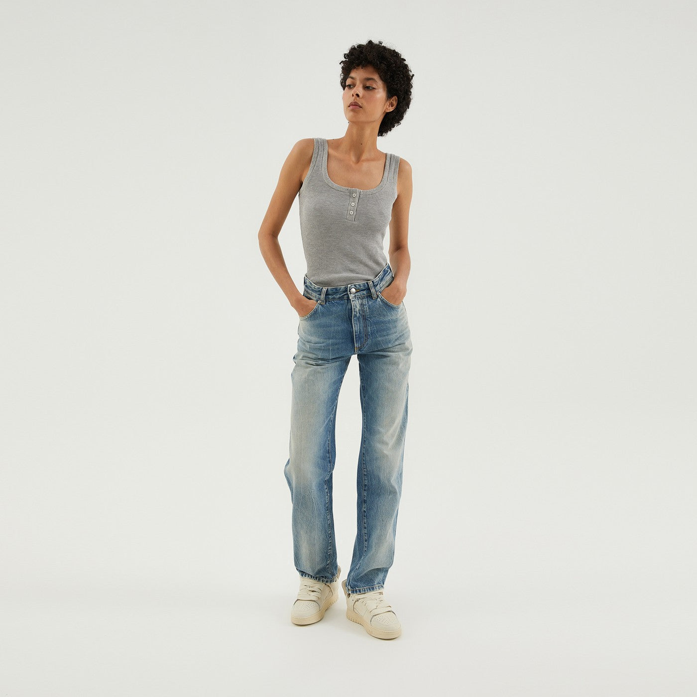 Blue Boyfriend jeans