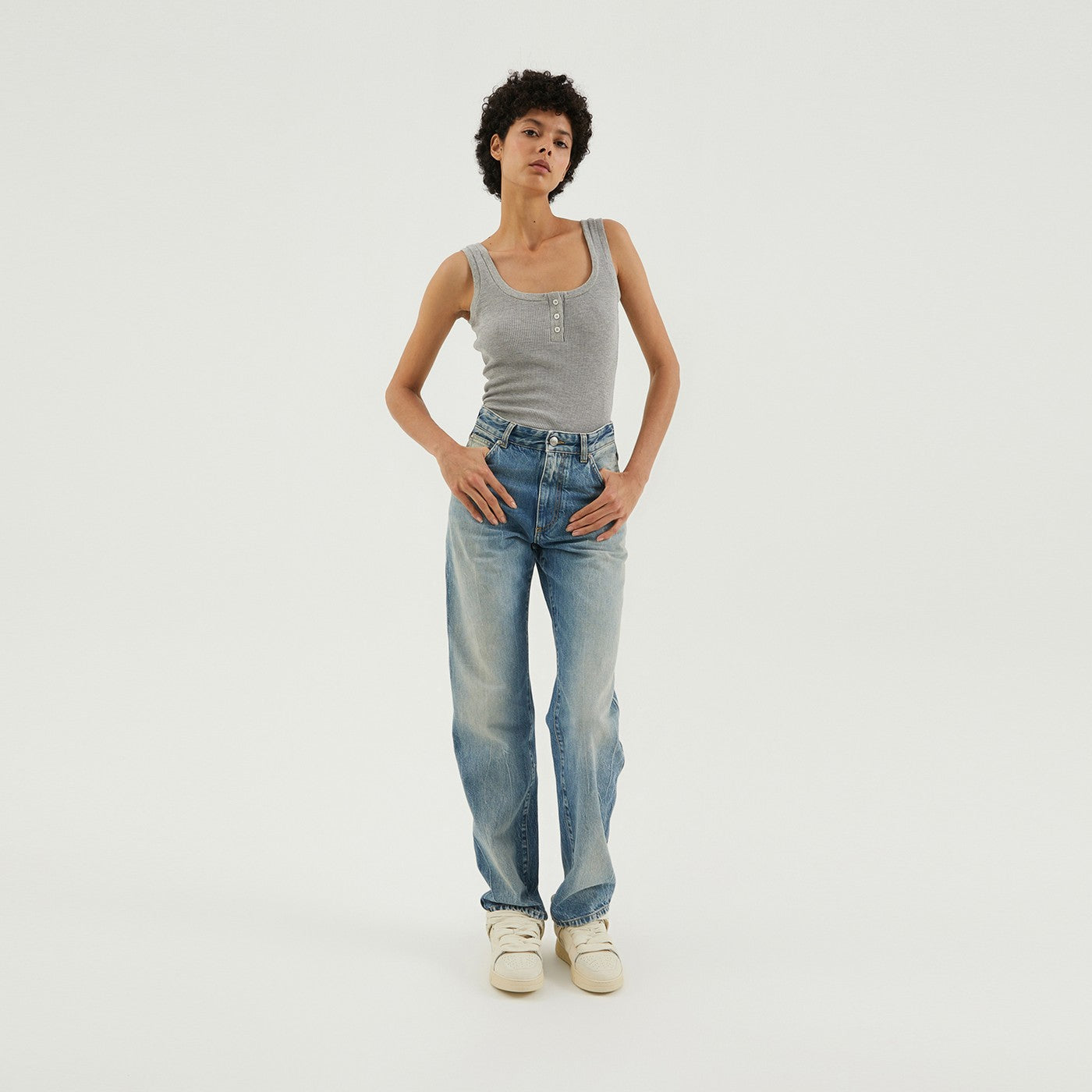 Blue Boyfriend jeans