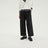 Chino pleated pants dark blue