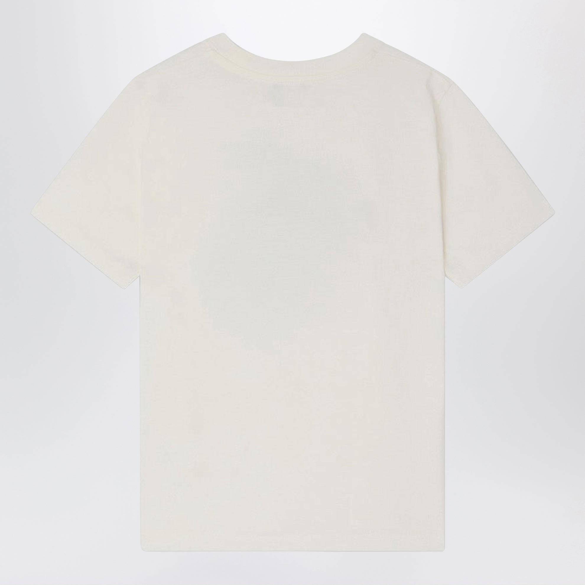 T-shirt Thibald blanc avec imprimé île