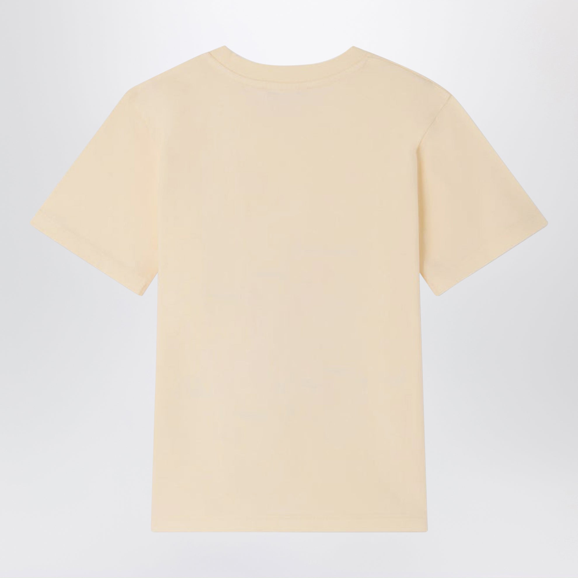 Thibald écru T-shirt with Bain de Soleil print