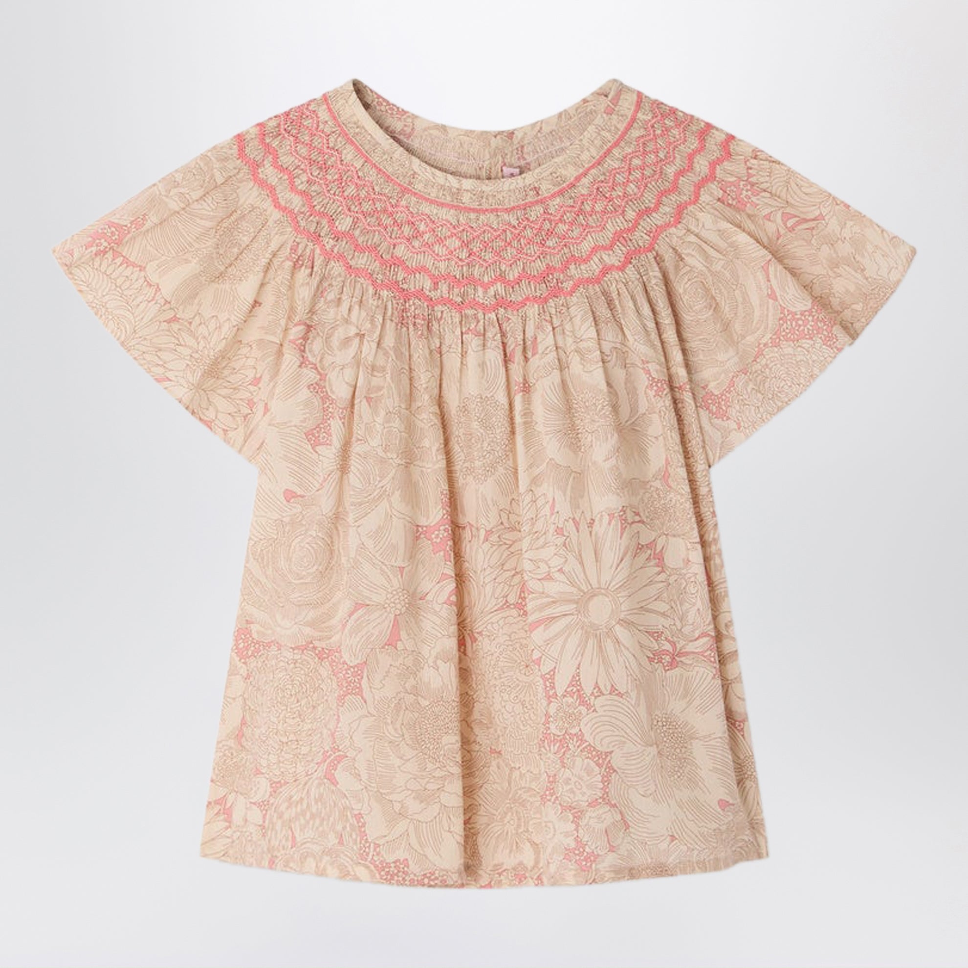 Adelice pink blouse in Liberty fabric