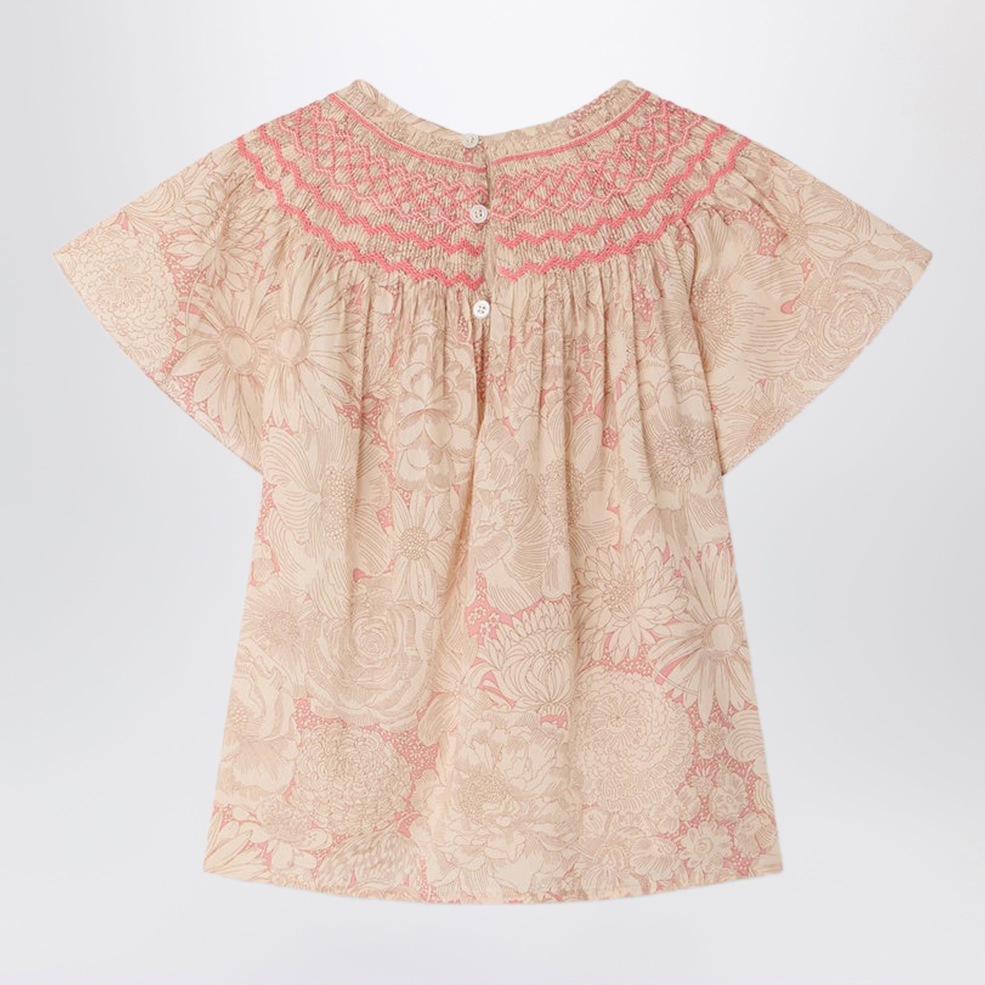 Adelice pink blouse in Liberty fabric