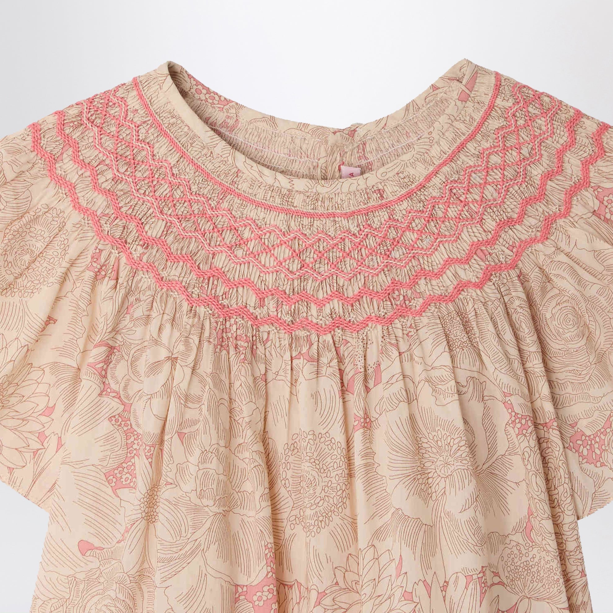 Adelice pink blouse in Liberty fabric