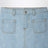 Tison denim skirt with jacquard cherries
