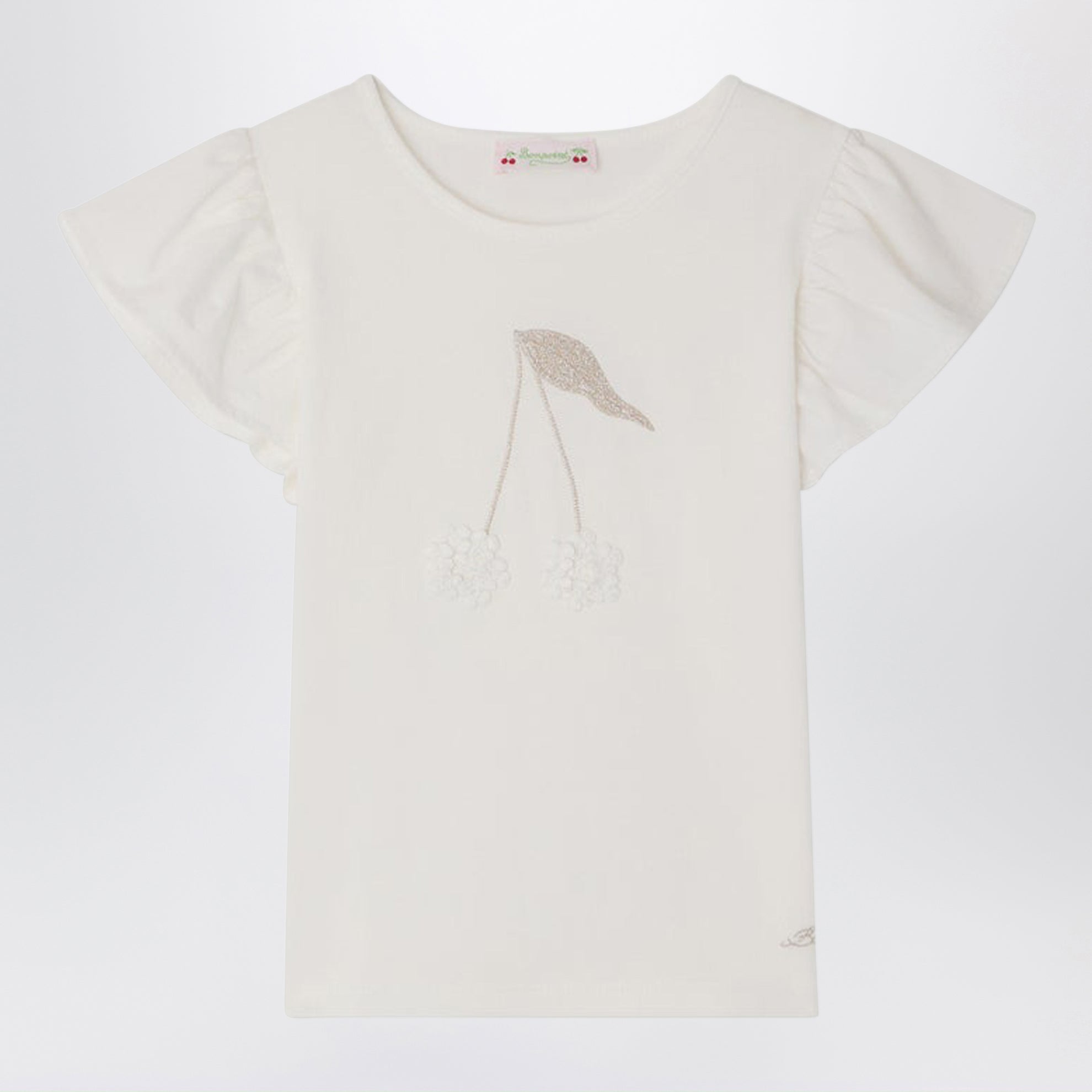 T-shirt Emila bianca in cotone