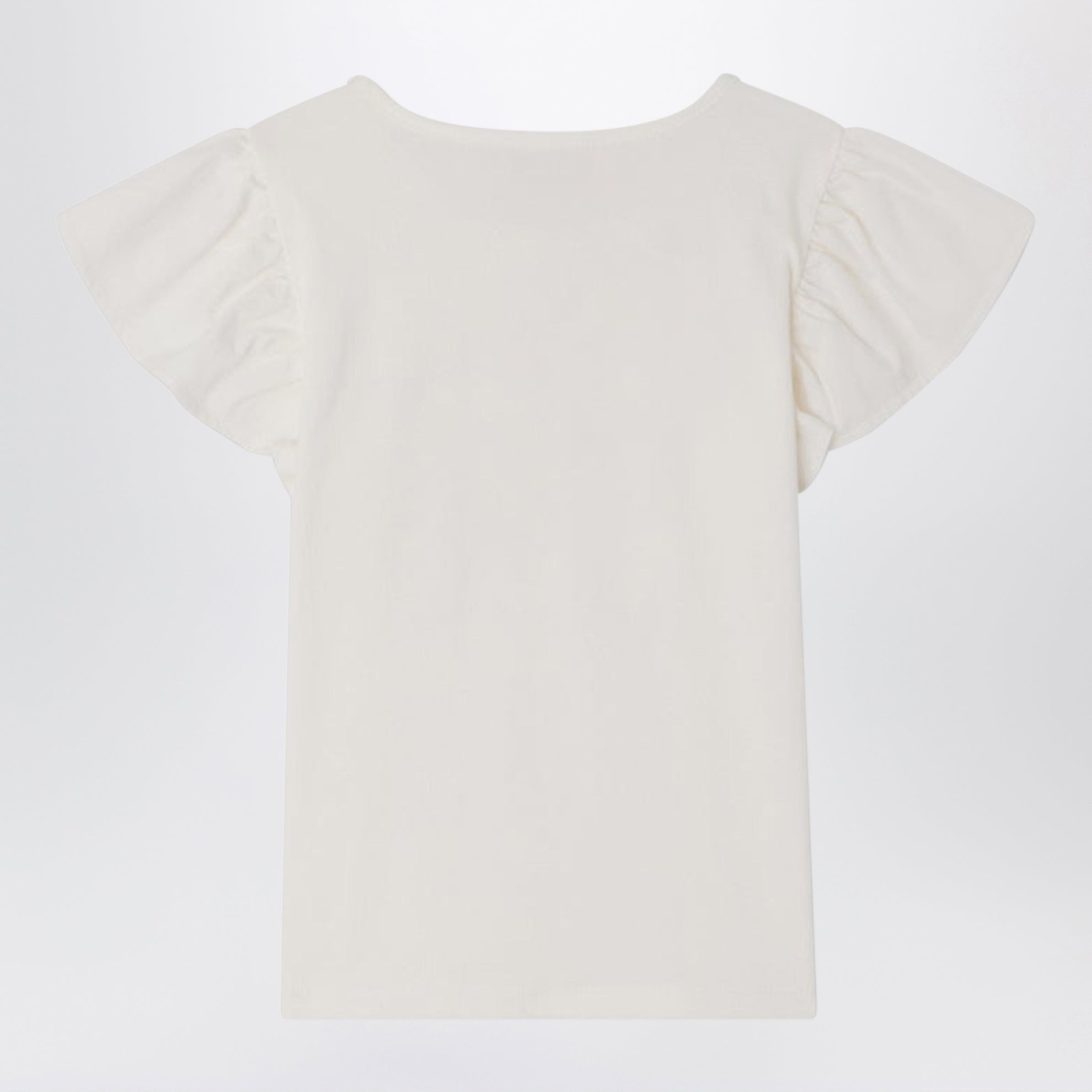 T-shirt Emila bianca in cotone