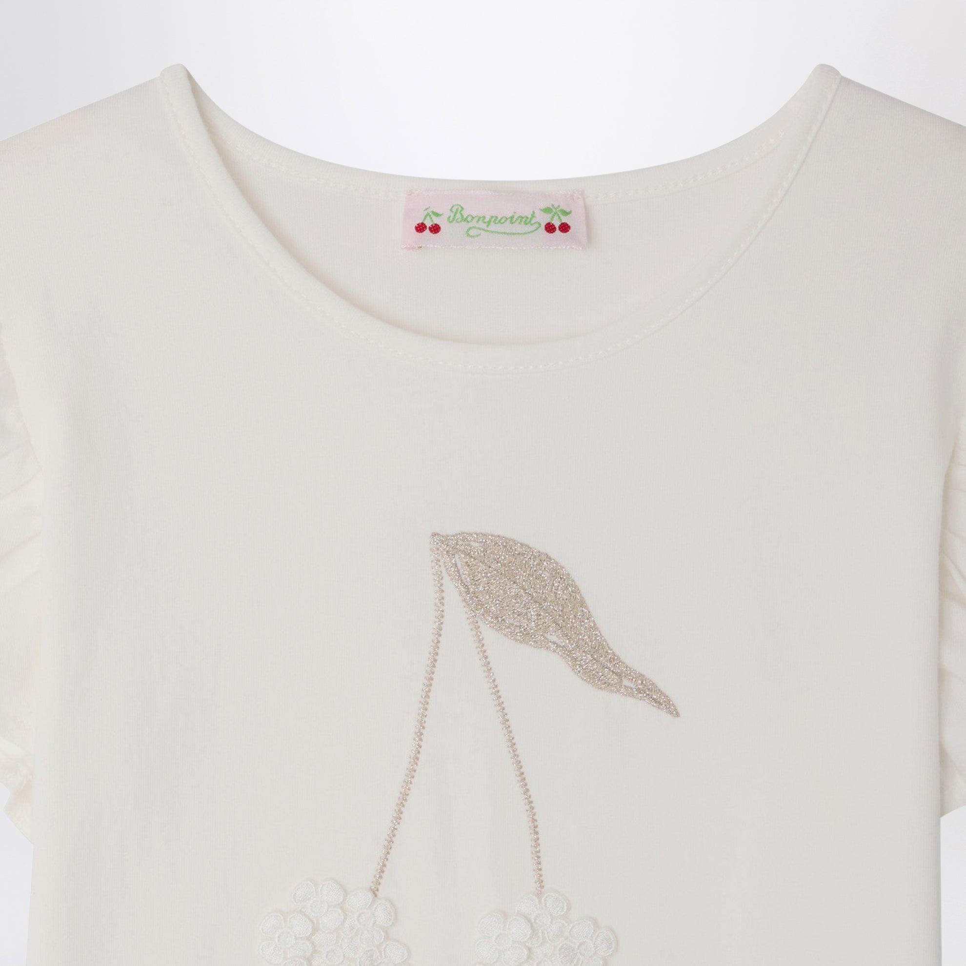 T-shirt Emila bianca in cotone